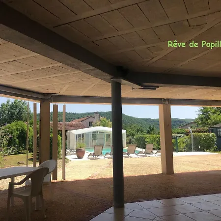 Rêve De Papillon Et Nid D'étoiles: Interconnectés Pour Grandes Familles Apartment Saint-Gery (Lot)