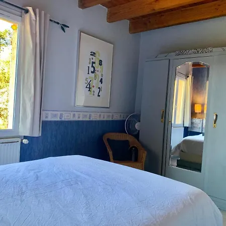 Rez De Piscine, 10 Personnes - Reve De Papillon Et A L'etage, 5 Personnes - Nid D'etoiles, Il S'agit Bien De Deux Individuels Qui Sont Relies Par Un Escalier Interne, Permet A Grande Famille De Louer Les Deux 아파트 Saint-Géry