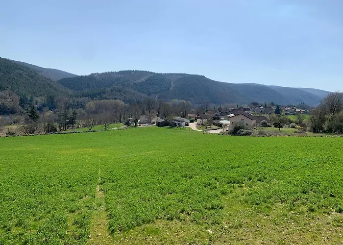 아파트 Rez De Piscine, 10 Personnes - Reve De Papillon Et A L'etage, 5 Personnes - Nid D'etoiles, Il S'agit Bien De Deux Individuels Qui Sont Relies Par Un Escalier Interne, Permet A Grande Famille De Louer Les Deux Saint-Géry